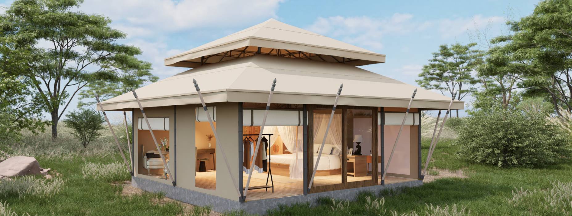 克拉玛依区户外野奢帐篷